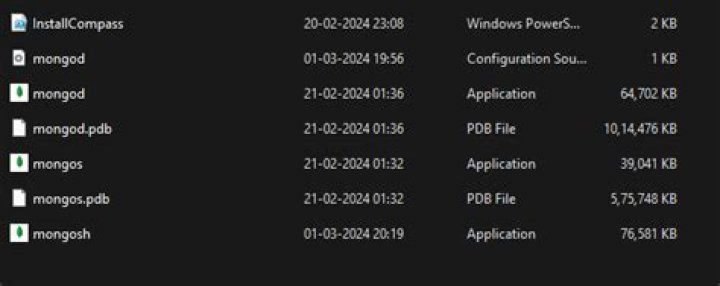mongod and mongo commands not working on windows 10