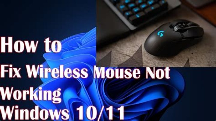Mouse not working in remote desktop connection