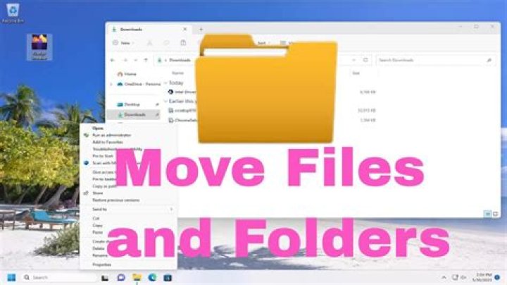 Moving a folder (Directory) from one location to another - misbehavior