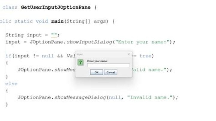 Multiple input in JOptionPane.showInputDialog