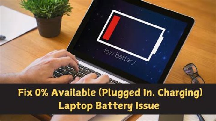 My laptop is plugged in, charging but power is not increasing