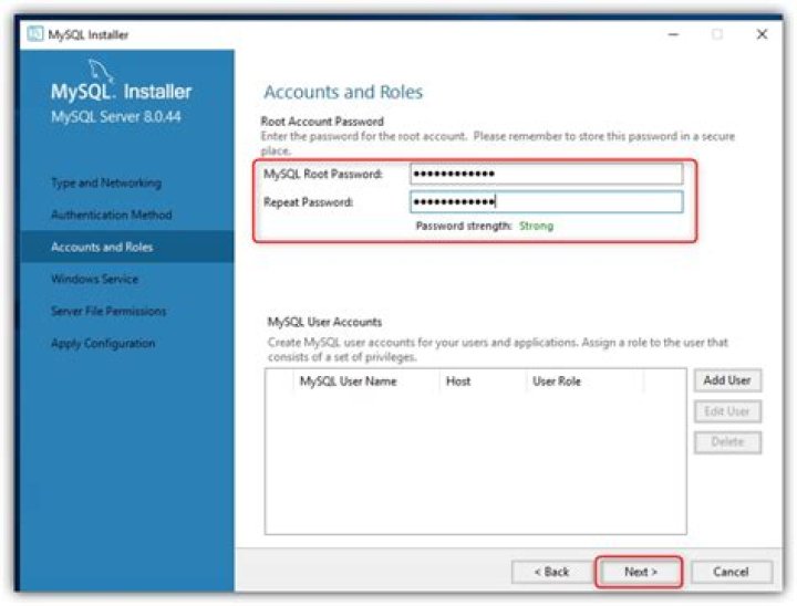 MySQL 8.0.16 Community Edition install stopping at 
