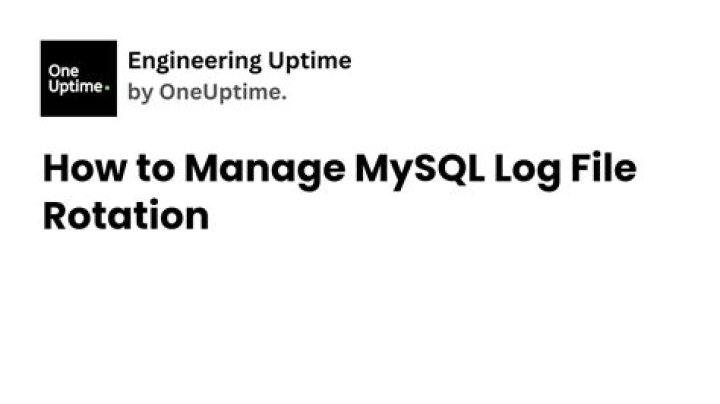 Mysql bin.log file rotation