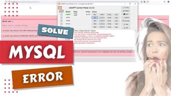 mysql service is not starting after windows update