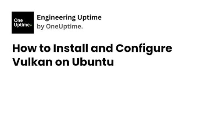 Need help for installing vulkan on Ubuntu 18.04
