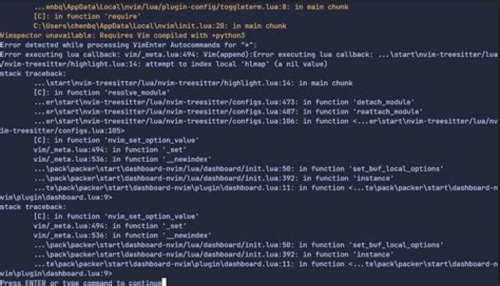NeoVim: vimspector unavailable: Requires Vim compiled with +python3