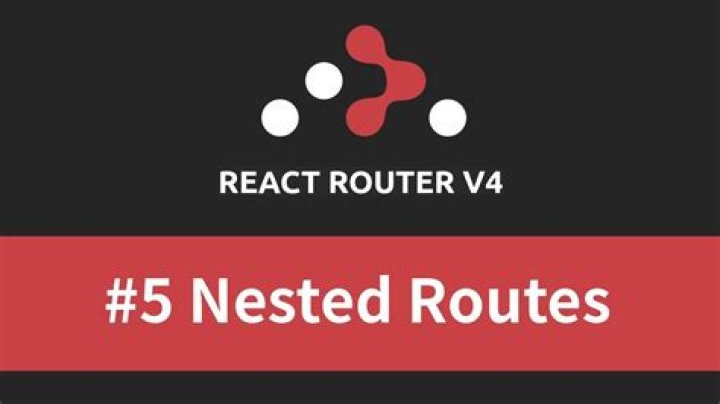 Nested routes with react router v4 / v5