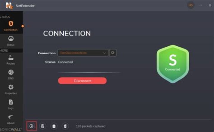 netExtender vpn 6.0 works momentarily then remote hosts timeout