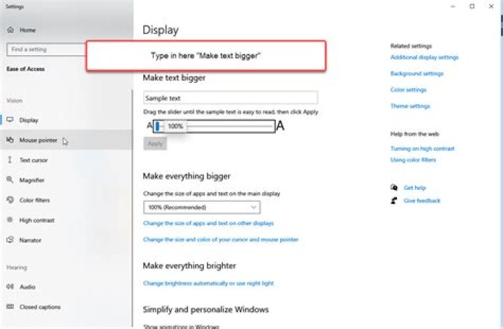 New Windows 10 laptop font is too big
