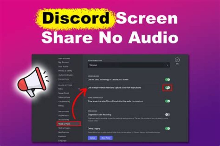 No audio in vlc player when sharing screen in discord