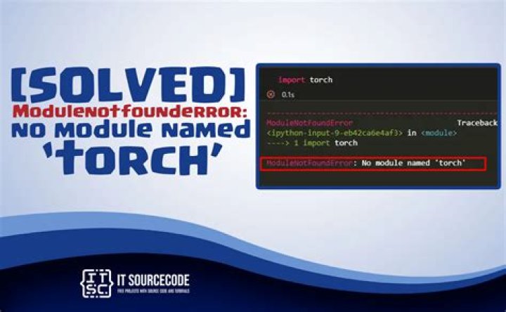 No module named 