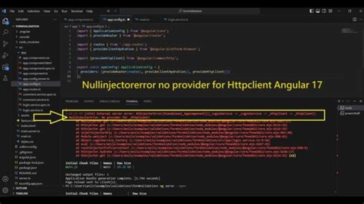 No provider for HttpClient