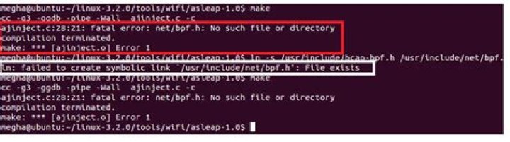 No such file or directory net/bpf.h