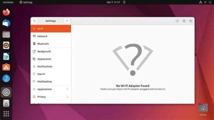 No wifi adapter found on Ubuntu 20.04.3 LTS
