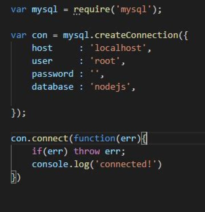Node.js MySQL - Error: connect ECONNREFUSED