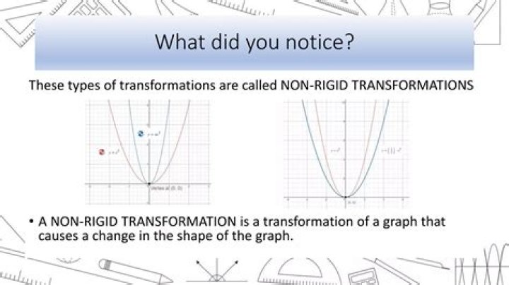 non-rigid transformation for data correction