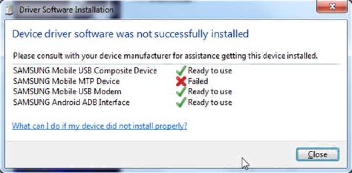 Not able to see Galaxy A5 device as mounted - MTP fail?