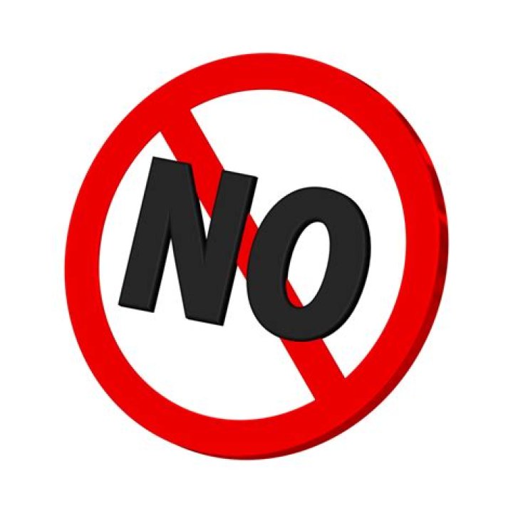 not allowed