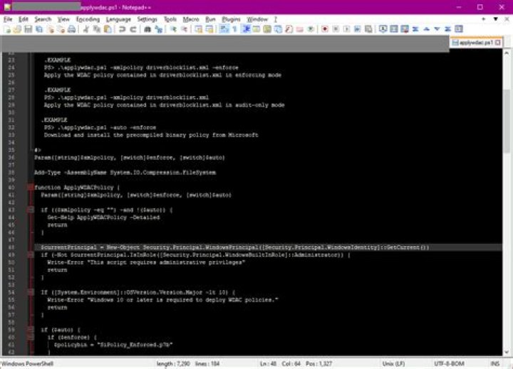 Notepad++ not syntax highlighting my files
