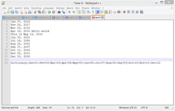 Notepad++ REGEX 3 or 4 digits at the end of string
