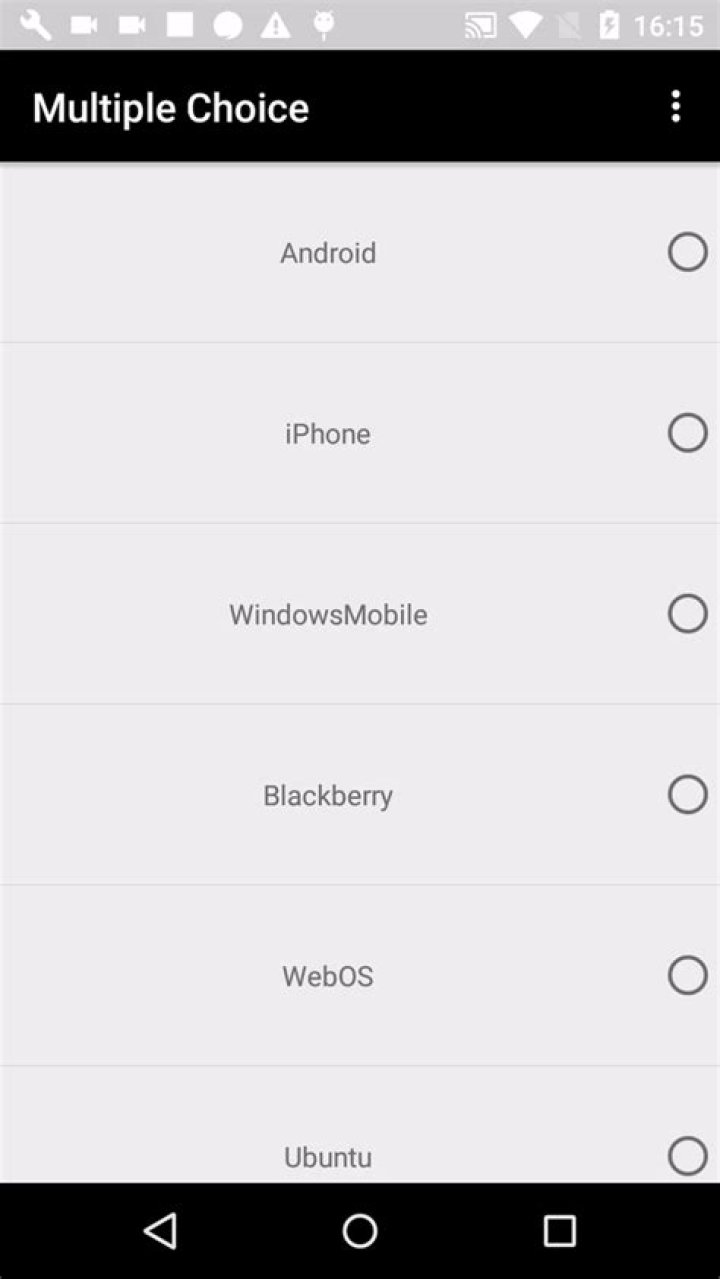 notifyDataSetChanged example