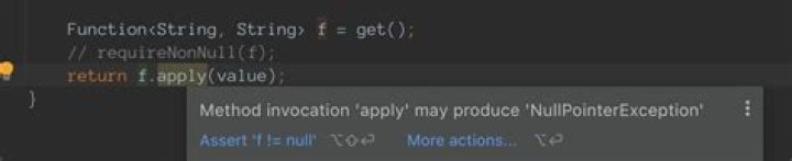 NP_NULL_ON_SOME_PATH_FROM_RETURN_VALUE