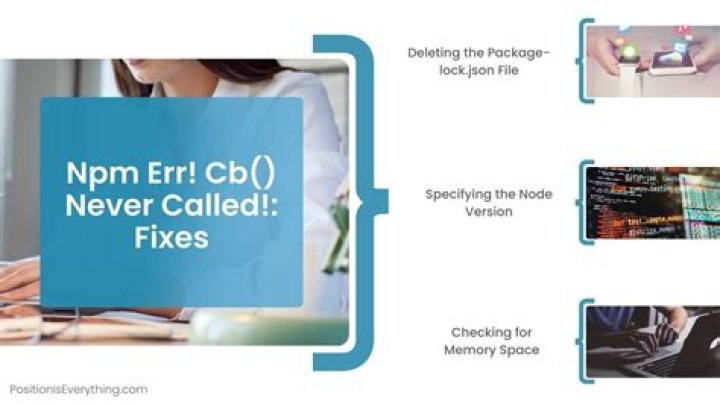npm ERR cb() never called