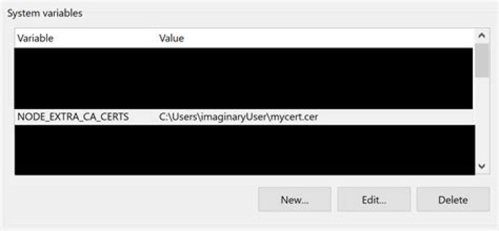 npm install error - unable to get local issuer certificate