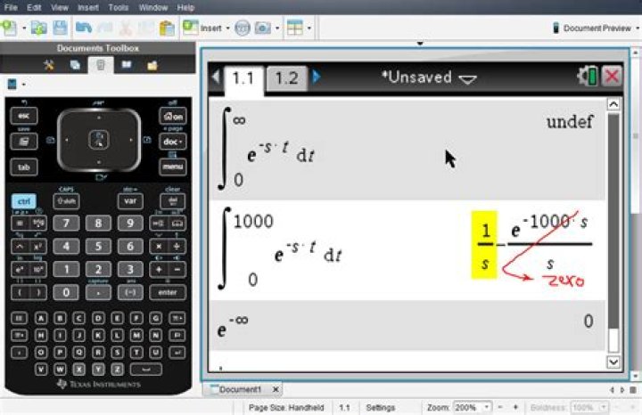 Nspire cx CAS - Laplace inverse fails