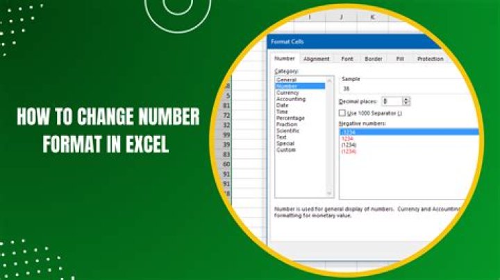 number format