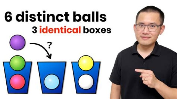 Number of ways of distributing balls into boxes