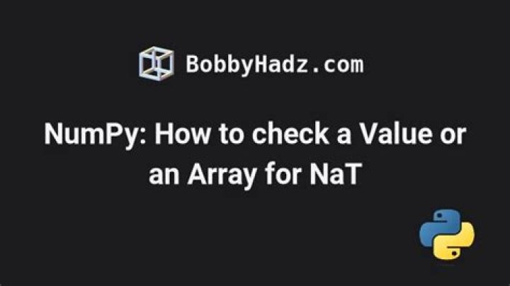 Numpy: Checking if a value is NaT