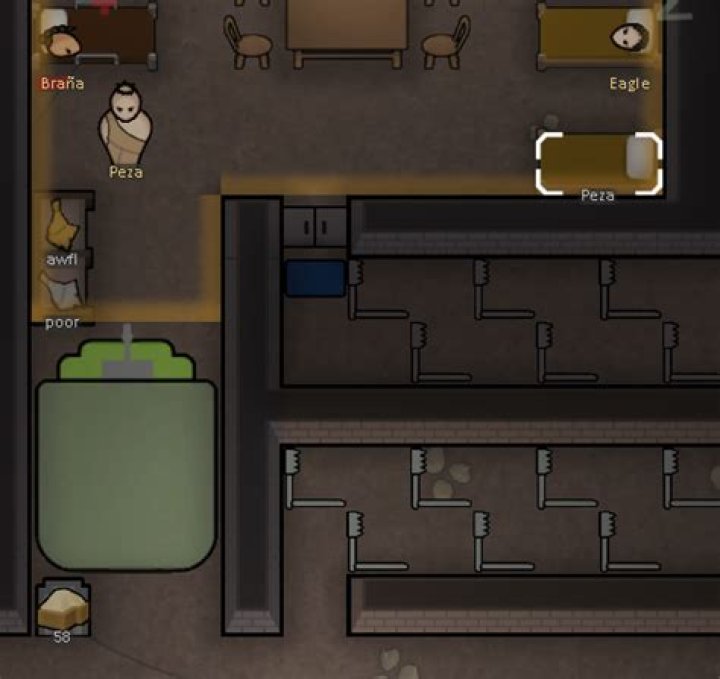 nutrient dispenser in prison