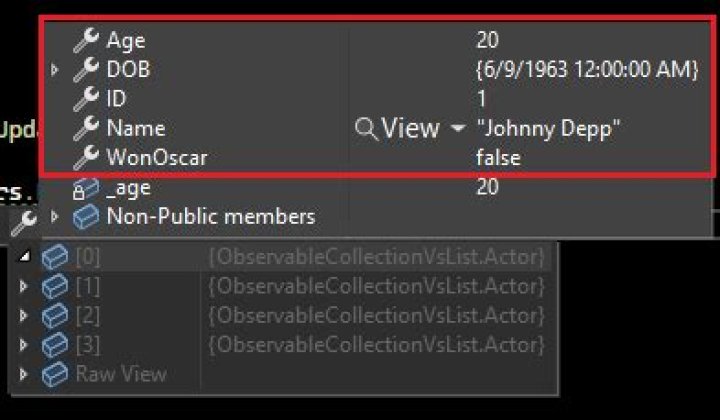 ObservableCollection<> vs. List<>
