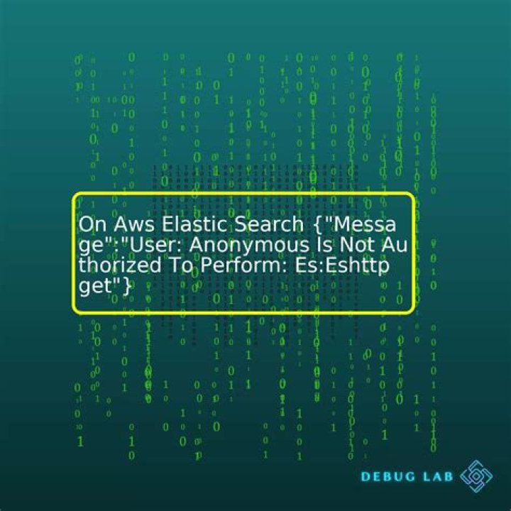 On AWS elastic search {