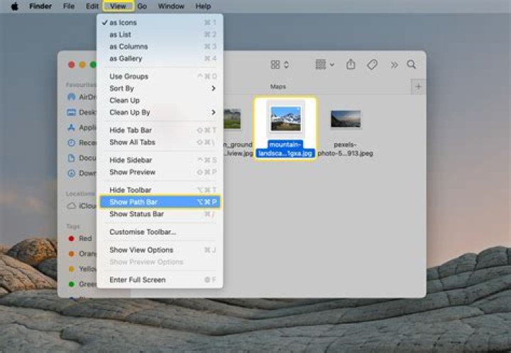 Open folder for a given path in Mac OS X