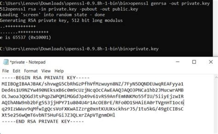 openssl genrsa generate key with a passphrase