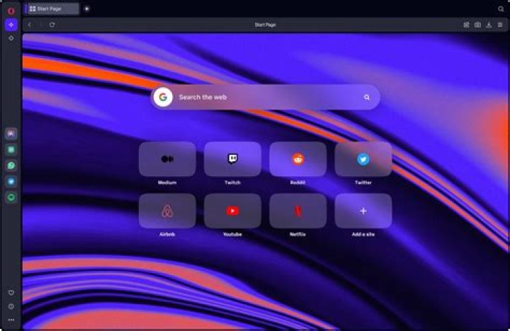Opera web browser in Ubuntu Software Center