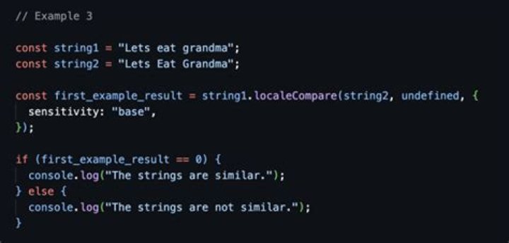 Optimum way to compare strings in JavaScript? [duplicate]