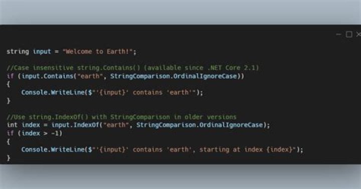Option to ignore case with .contains method?