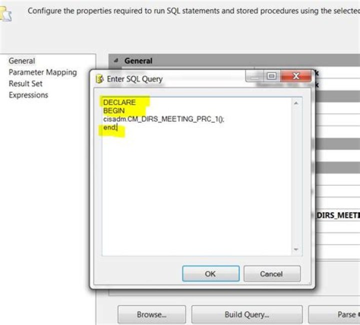 ORA-00900: invalid SQL statement- when run a procedure in oracle 10g