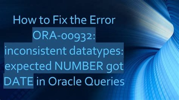 ORA-00932: inconsistent datatypes: expected NUMBER got DATE in oracle stored procedure