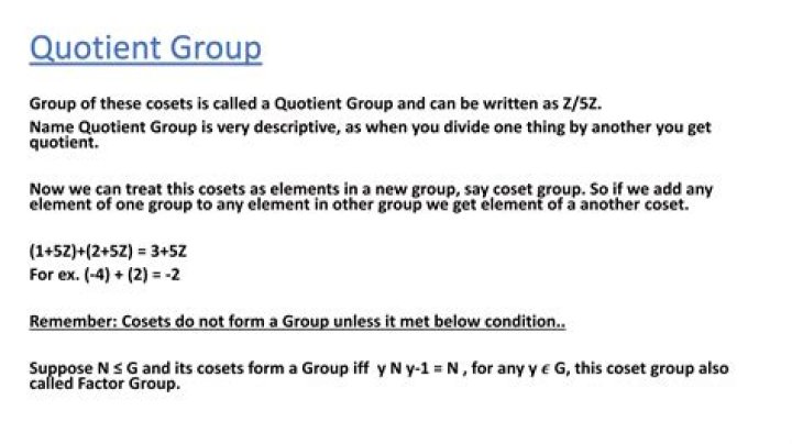 Order of Coset in Quotient group divides Order of element