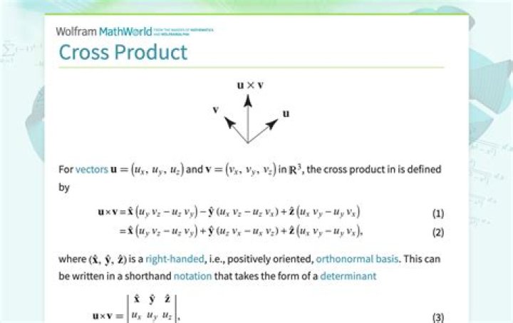 Order of operation for the Cross Product in linear algebra