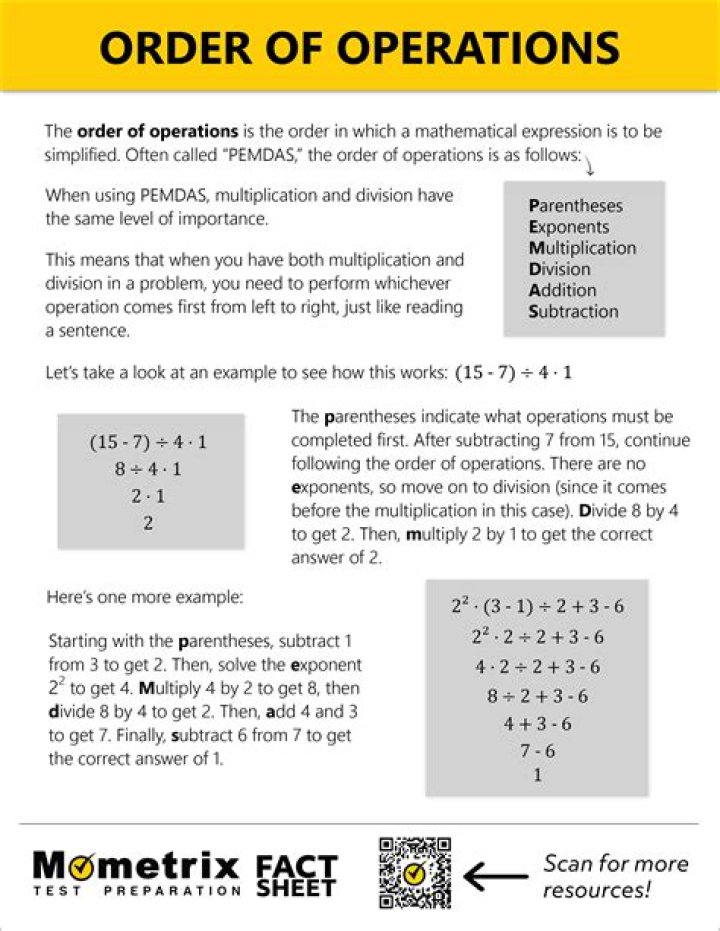 Order of operations - why are they in the order they're in?