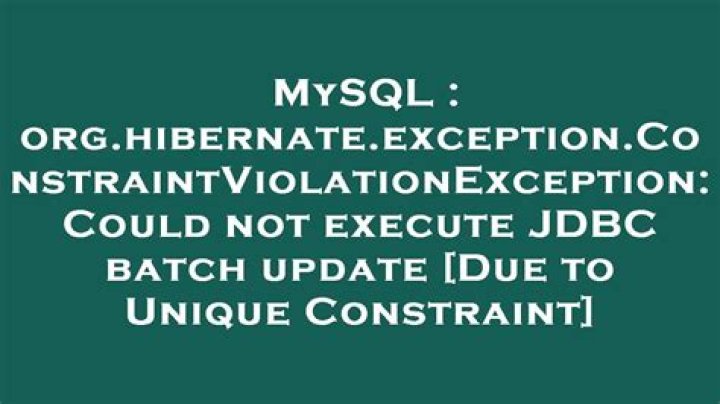 org.hibernate.exception.ConstraintViolationException: could not insert