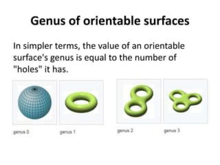 Orientable surface