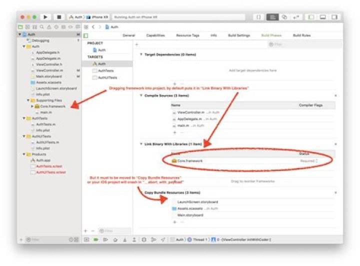 OS X Framework Library not loaded: 'Image not found' for command-line