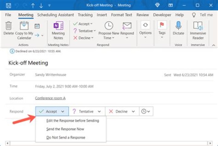 Outlook 365: Unable to view calendar in meeting invitations
