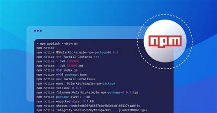 Package is not publishing to npm (not in the npm registry)